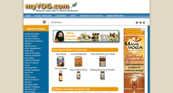 Desktop Screenshot of myyog.com
