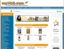 Tablet Screenshot of myyog.com